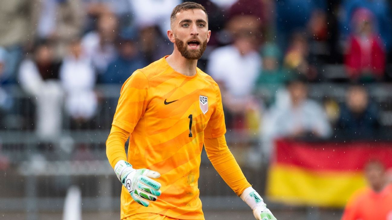 Turner in goal for U.S., Musah takes Weah's place