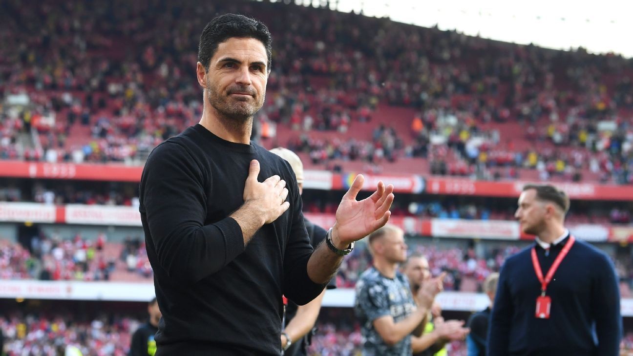 Mikel Arteta on Arsenal's title near miss: 'I don't want to get over it'