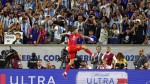 Argentina 'keeper MartÃ­nez elevates cult status with yet more shootout heroics