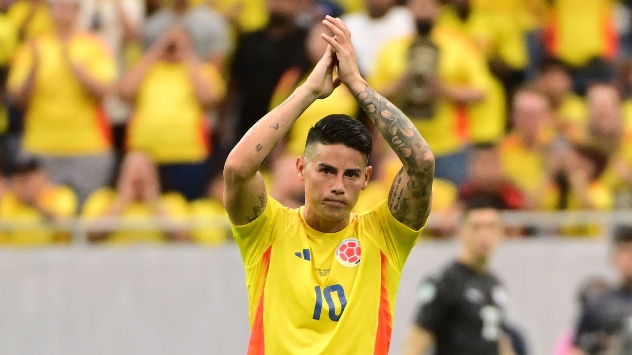 Colombia boss: James 'quality' was never in doubt