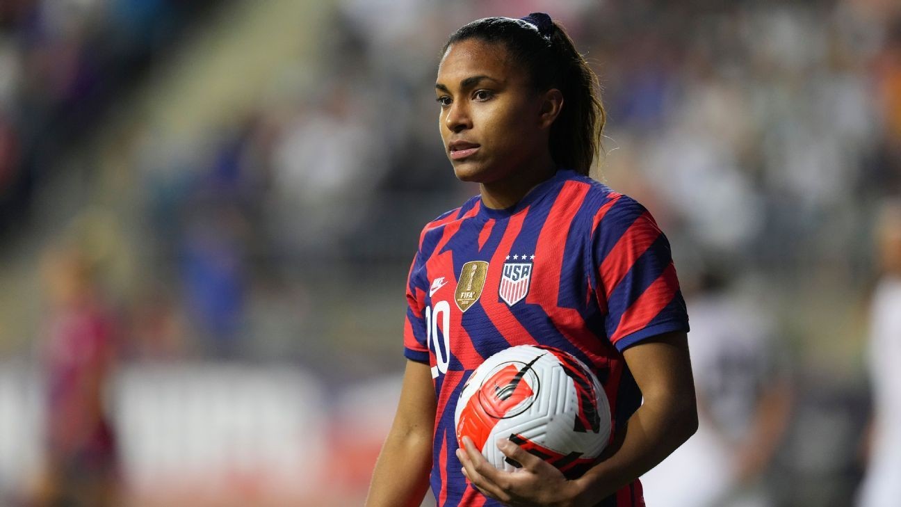 USWNT's Cat Macario to miss Olympics (knee)