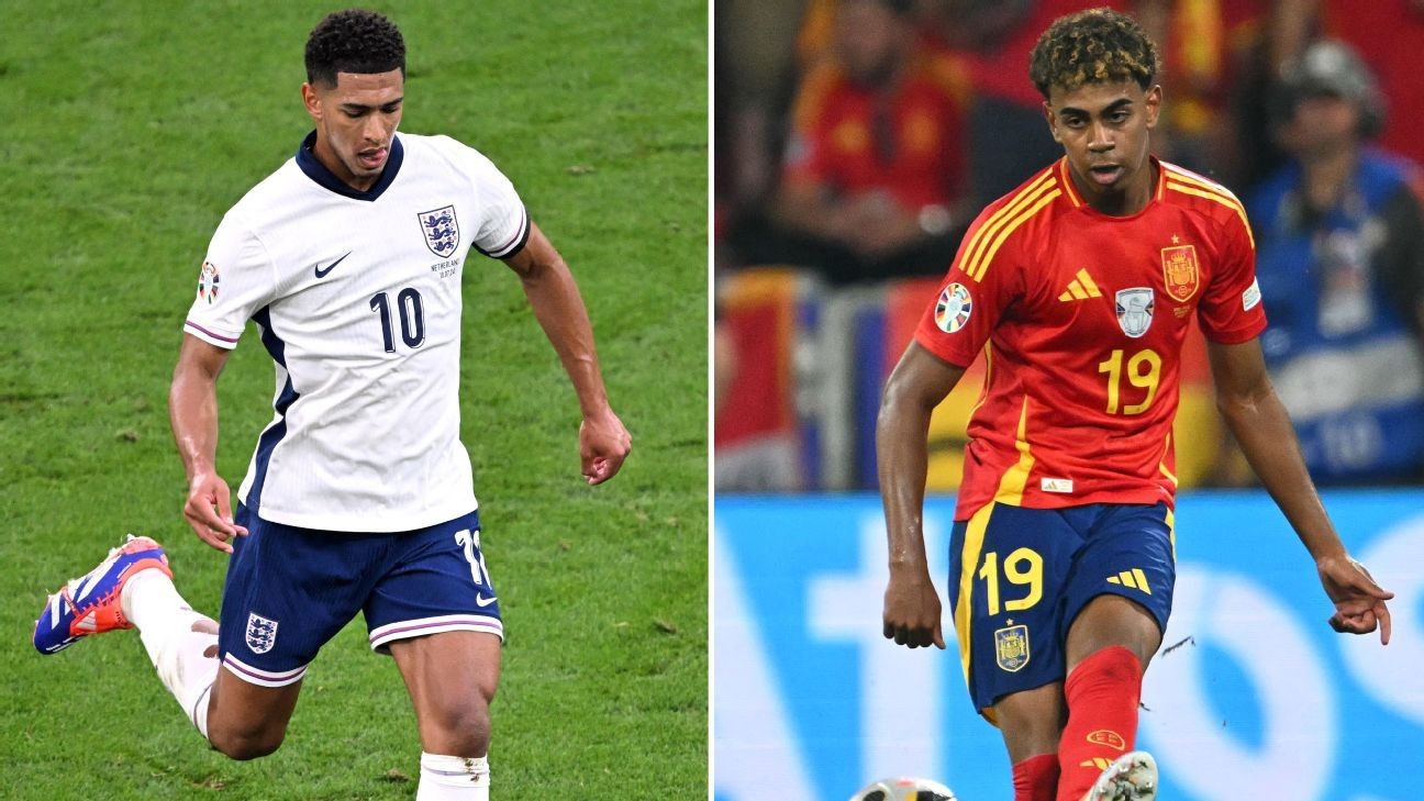 Spain vs. England tale of the tape: Who will win Euro 2024 final?