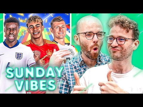 FOOTBALL DAILY'S EURO 2024 TEAM OF THE TOURNAMENT! | Sunday Vibes