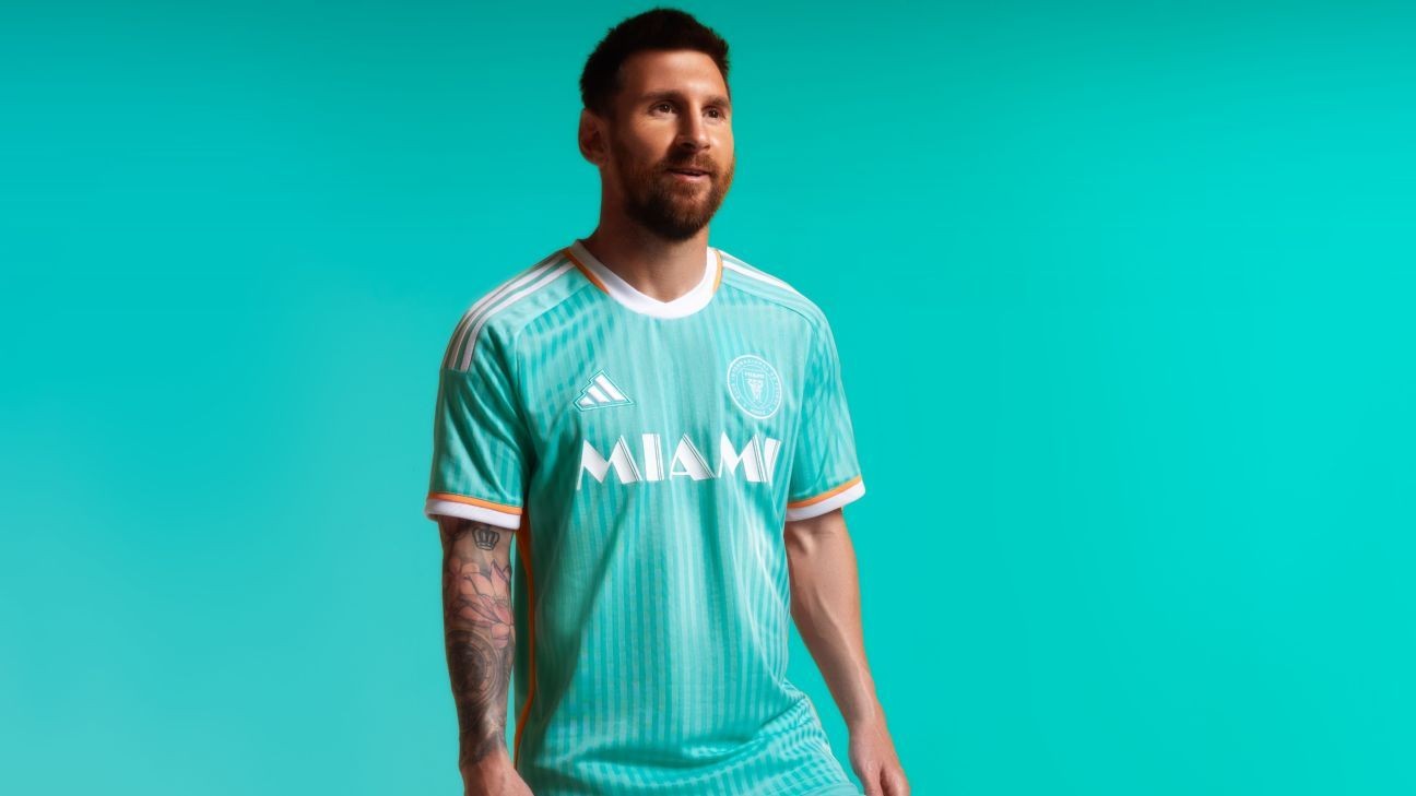 Messi styles Inter Miami as MLS goes retro with third kits