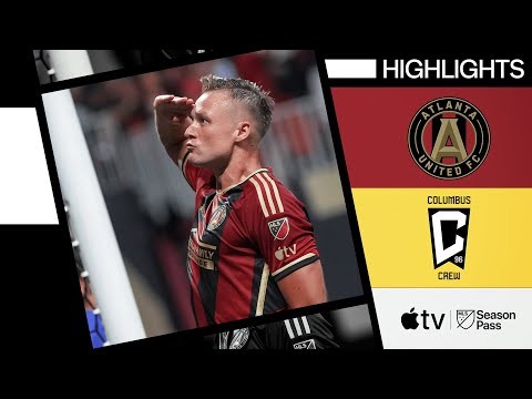 Atlanta United vs. Columbus Crew | Gregersen Brace! | Full Match Highlights | July 20, 2024