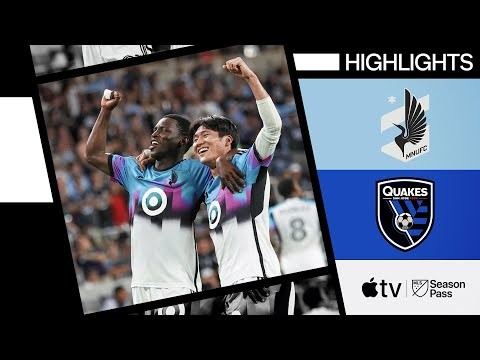 Minnesota United vs. San Jose Earthquakes | Full Match Highlights | July 20, 2024