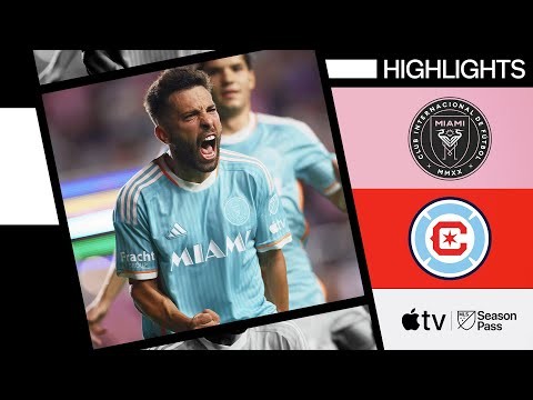 Inter Miami CF vs. Chicago Fire FC | Jordi Alba Game-Winner! | Full Match Highlights | July 20, 2024