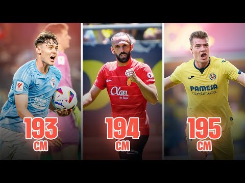 Los GOLEADORES más ALTOS de LALIGA EA SPORTS