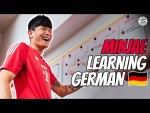 This is how well Minjae Kim performs in a German language test! | Classes at FC Bayern