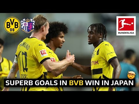 Adeyemi and Bynoe-Gittens with screamers! | BVB vs Cerezo Osaka Highlights