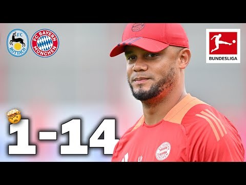 Bayern scores 14 in their first pre-season game | Rottach-Egern vs. FC Bayern 1-14 | Highlights