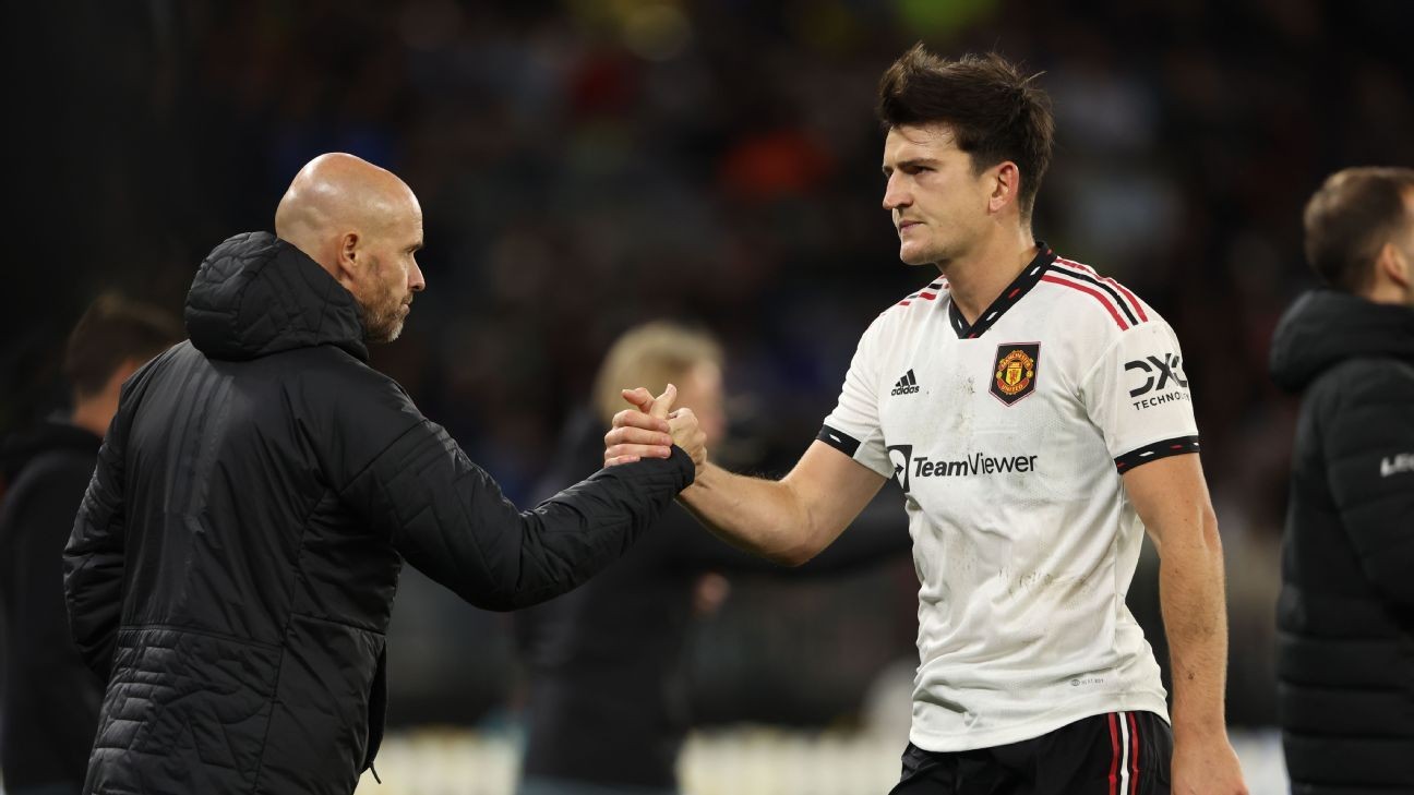 Ten Hag speculation hurt Man Utd form - Maguire