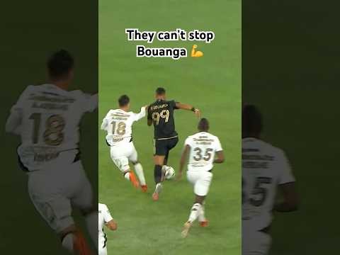 Denis Bouanga TOO STRONG for Tijuana defenders finds the goal for @LAFC