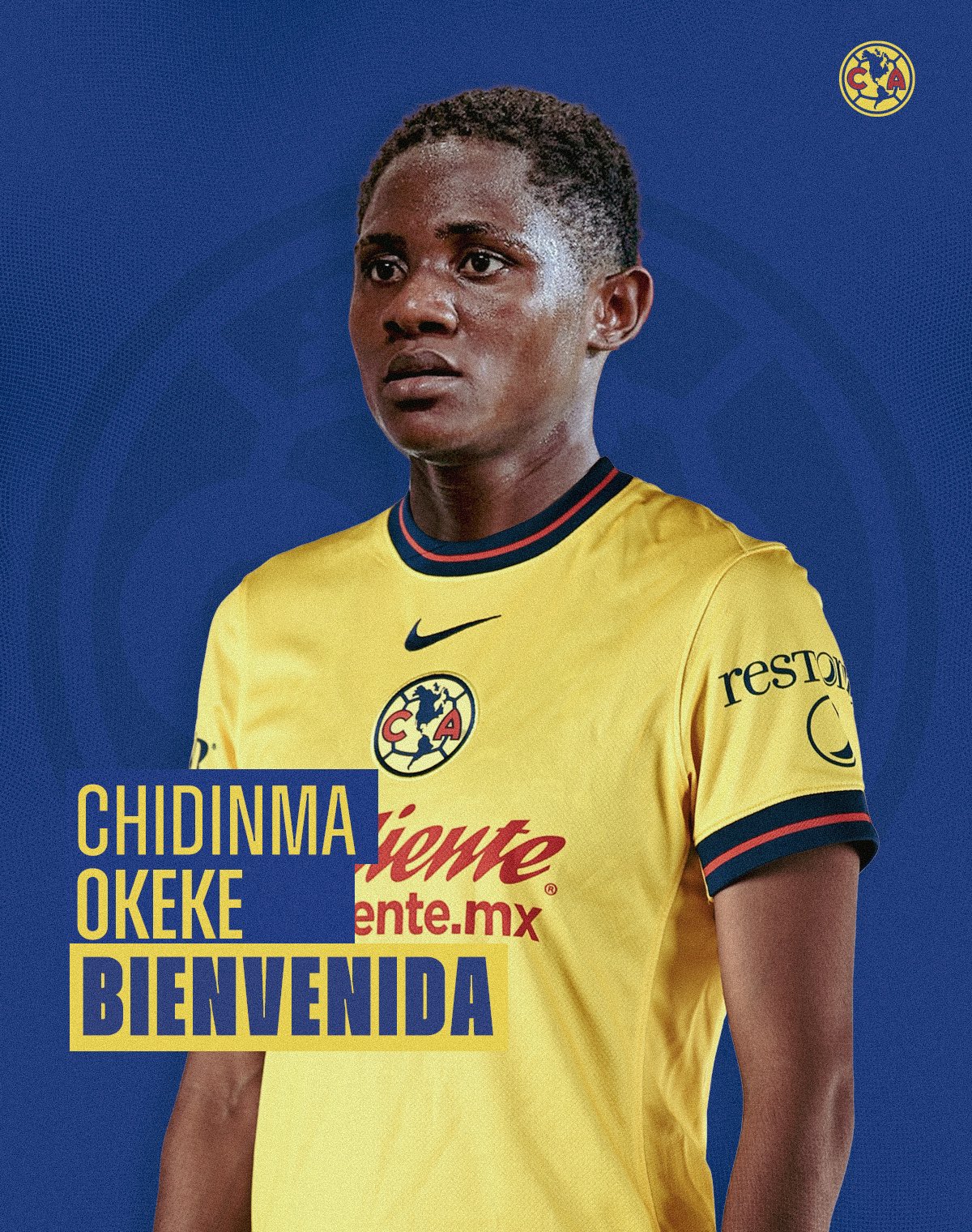 Chidinma Okeke completes switch to Club America Femenil