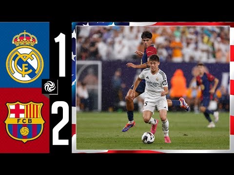 HIGHLIGHTS | Real Madrid 1-2 FC Barcelona | Summer Tour 2024