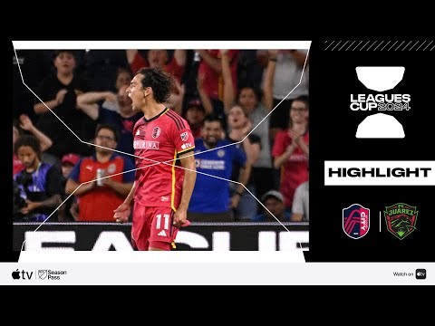 St. Louis CITY SC vs. FC Juárez | Leagues Cup | Match Highlights |August 04, 2024