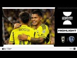 Columbus Crew vs. Sporting Kansas City | Leagues Cup | Match Highlights | August 9, 2024