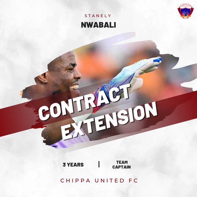 Chippa United tie down Nwabali to new deal