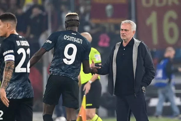 "I don't like the way he behaves" - Jose Mourinho gives assessment of Victor Osimhen