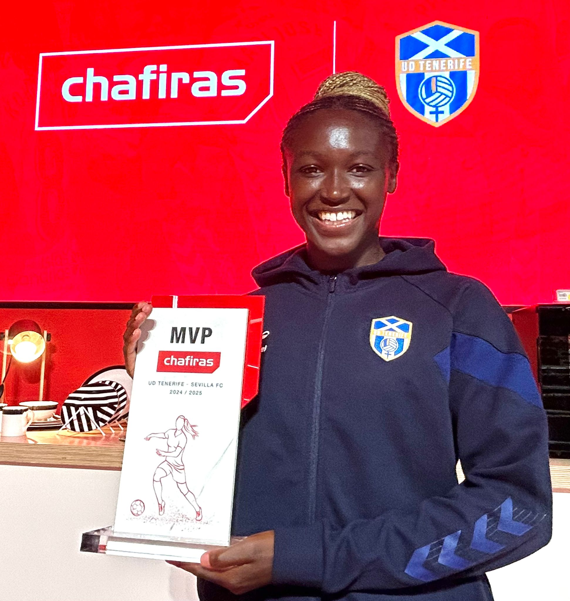 Rinsola Babajide wins first ever Chafiras MVP Award