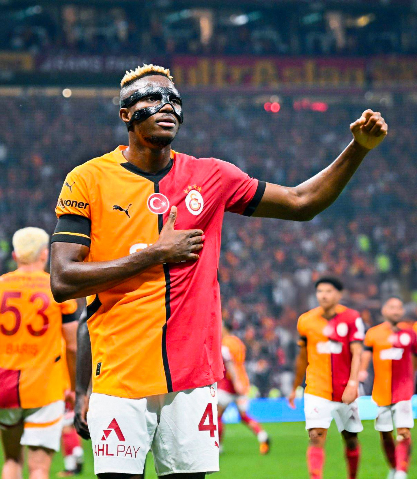 Galatasaray rule out January exit for Osimhen