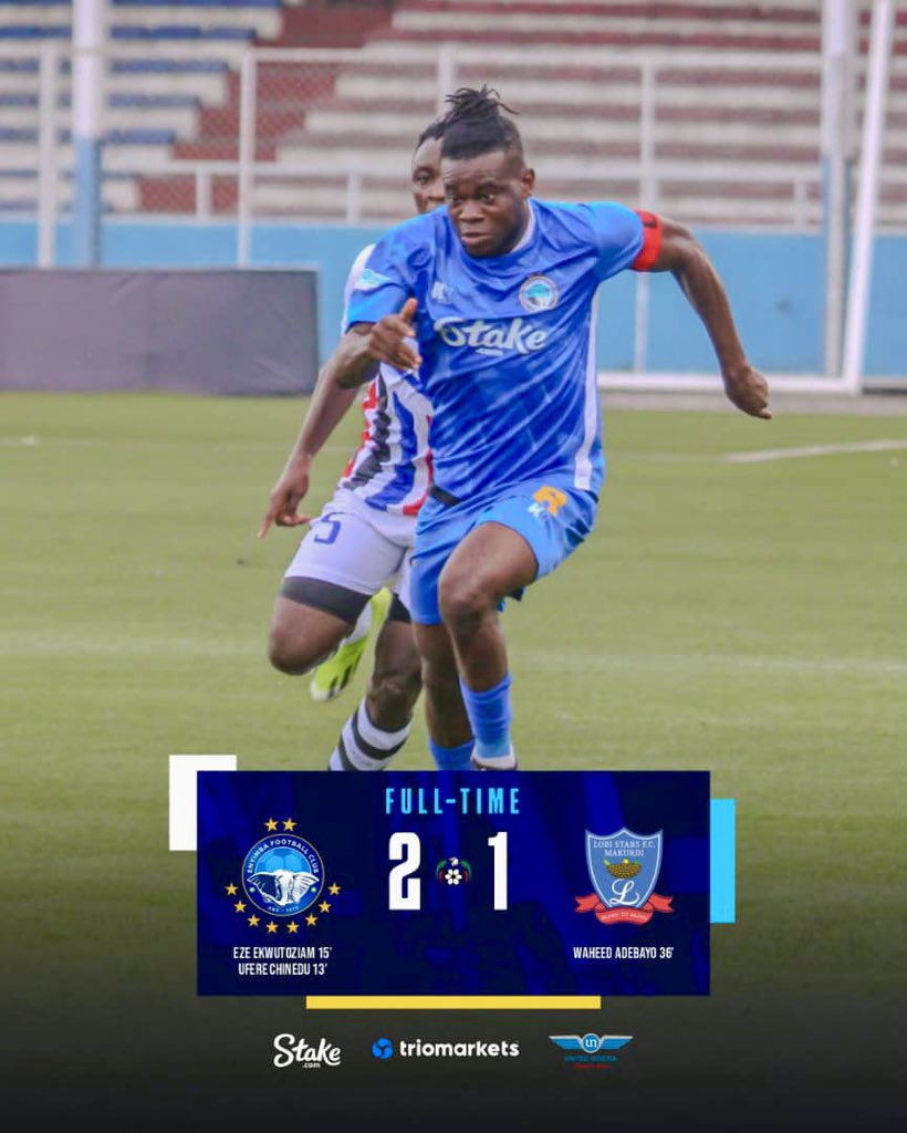 NPFL: Enyimba make it 2 wins in 2 matches