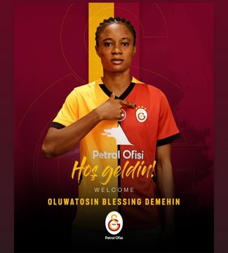 Galatasaray unveil Nigerian defender, Oluwatosin Demehin