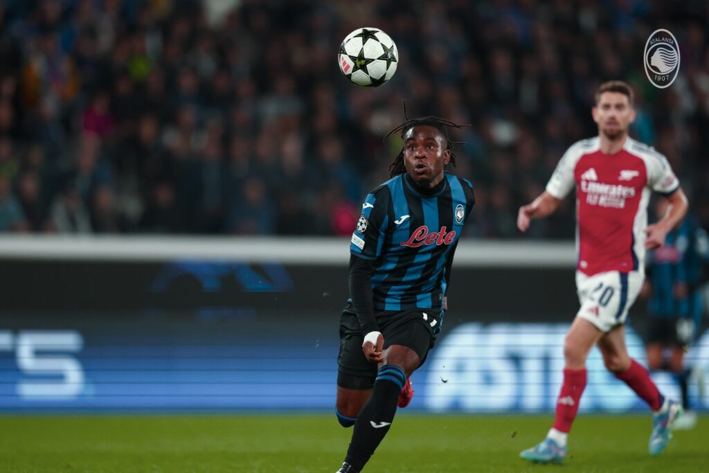 Lookman: Atalanta's draw with Arsenal "A chess match"