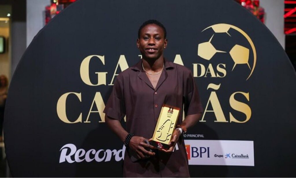 Super Falcons' Christy Ucheibe named in Portuguese Women’s League Team of the Season