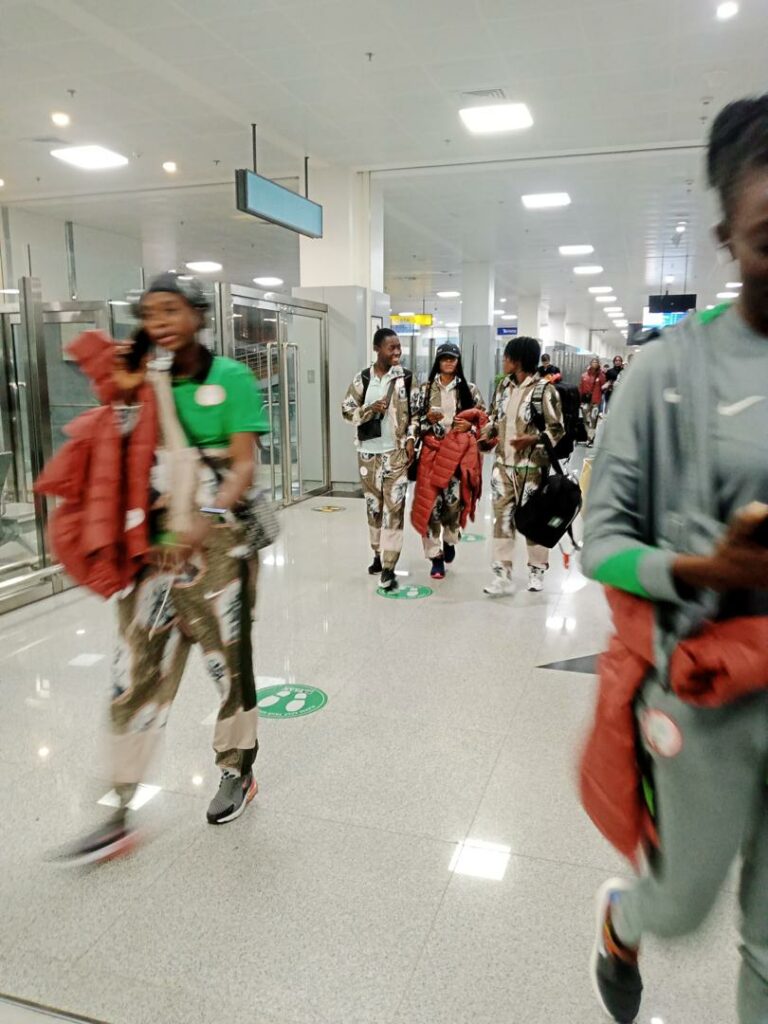 U20 WWC: Flaconets arrive Nigeria