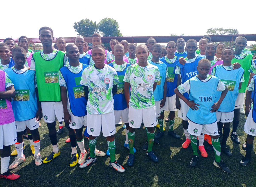 FIFA Talent Development Scheme: NFF complete 2 weeks training program for U-15 boys