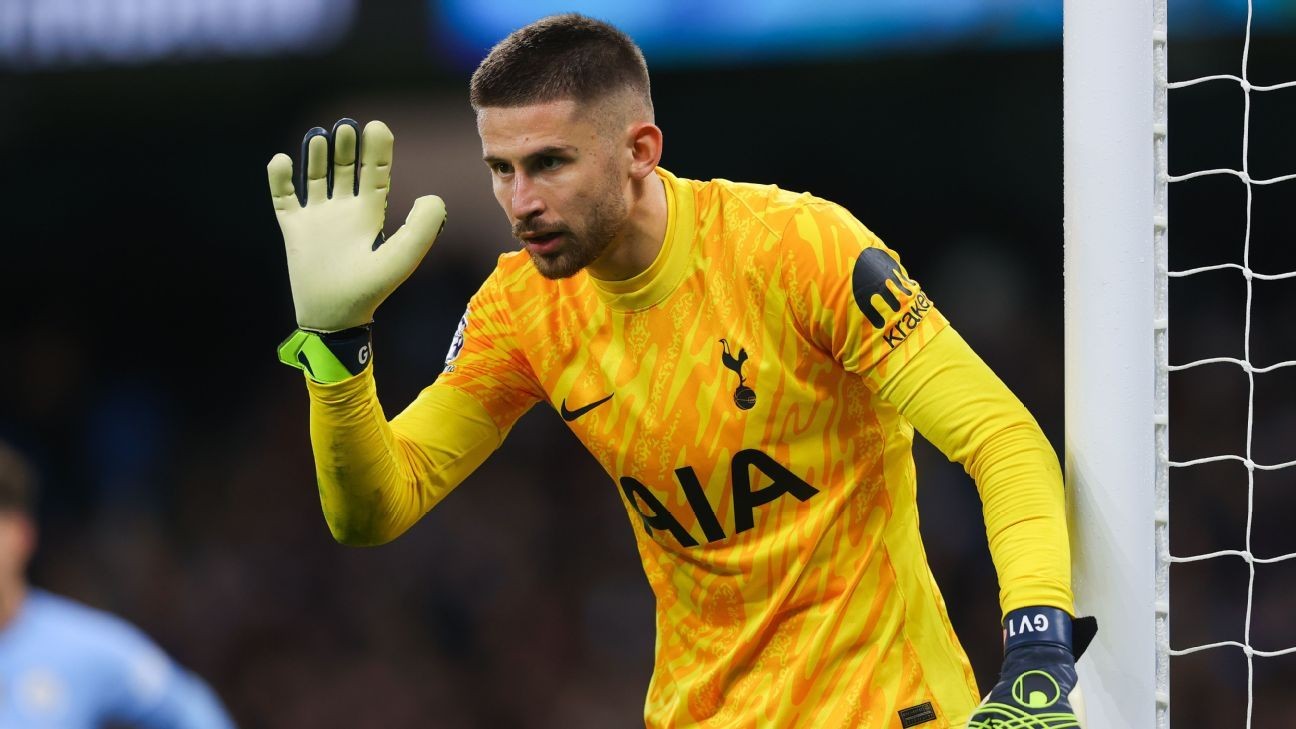 Spurs keeper Vicario undergoes ankle surgery