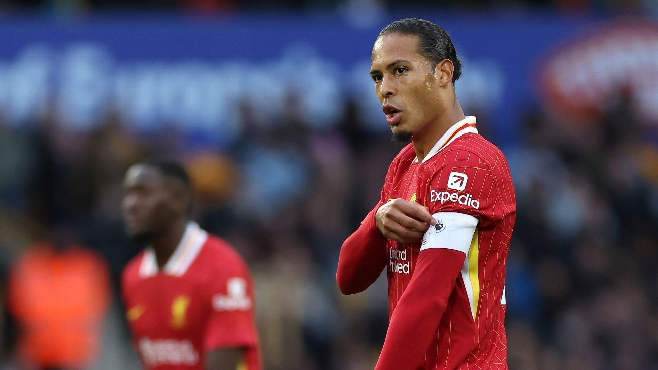 Van Dijk tight-lipped on Liverpool contract status