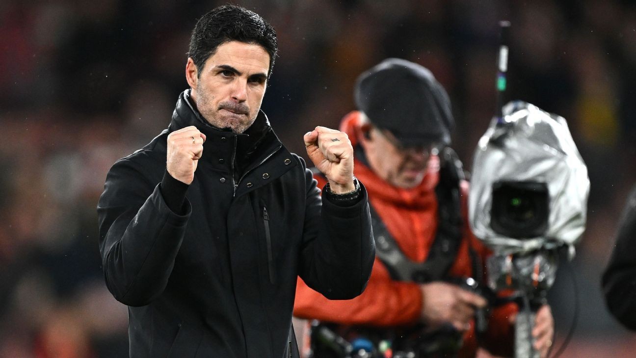 Arteta: Arsenal want to be 'kings of everything'