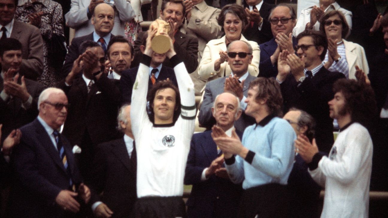 Bayern retire Franz Beckenbauer's No. 5 jersey