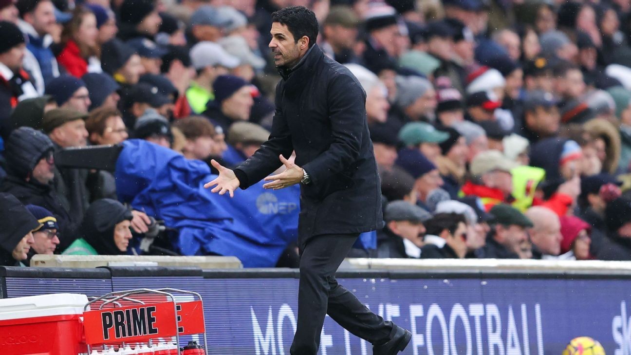 'Gutted' Arteta on Arsenal draw: Can't cry about it