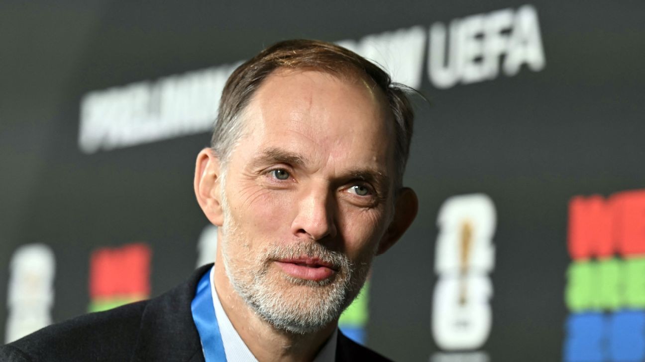 Tuchel watches as England learn '26 WC qualifiers