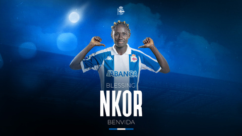 Blessing Nkor joins Deportivo La Coruña on loan