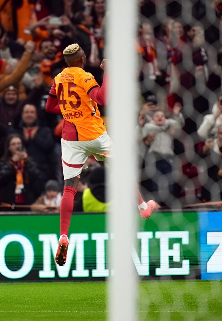 Osimhen scores as Galatasaray edge Goztepe in Turkish Super Lig