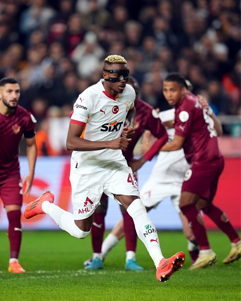 Osimhen criticises Galatasaray's first-half display after stalemate 