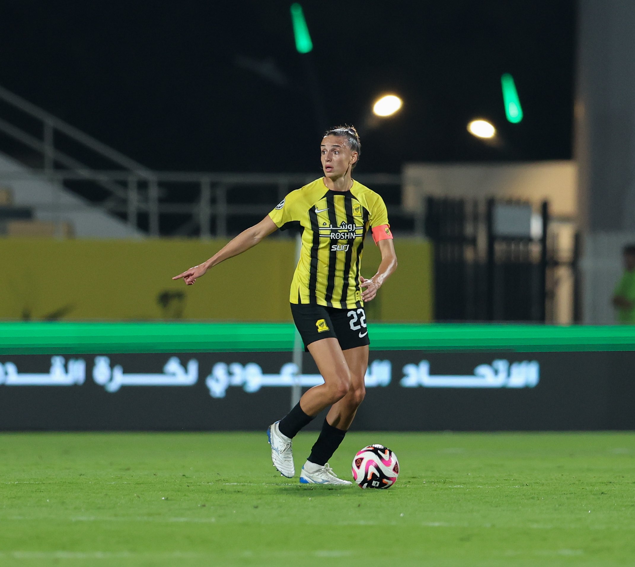 Ashleigh Plumptre's goal unable to lift Al-Ittihad above Al-Ahli