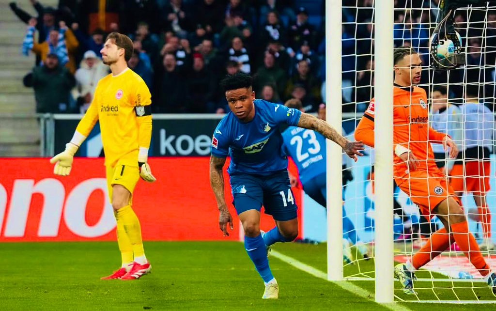 Gift Orban scores first league goal in draw against Frankfurt