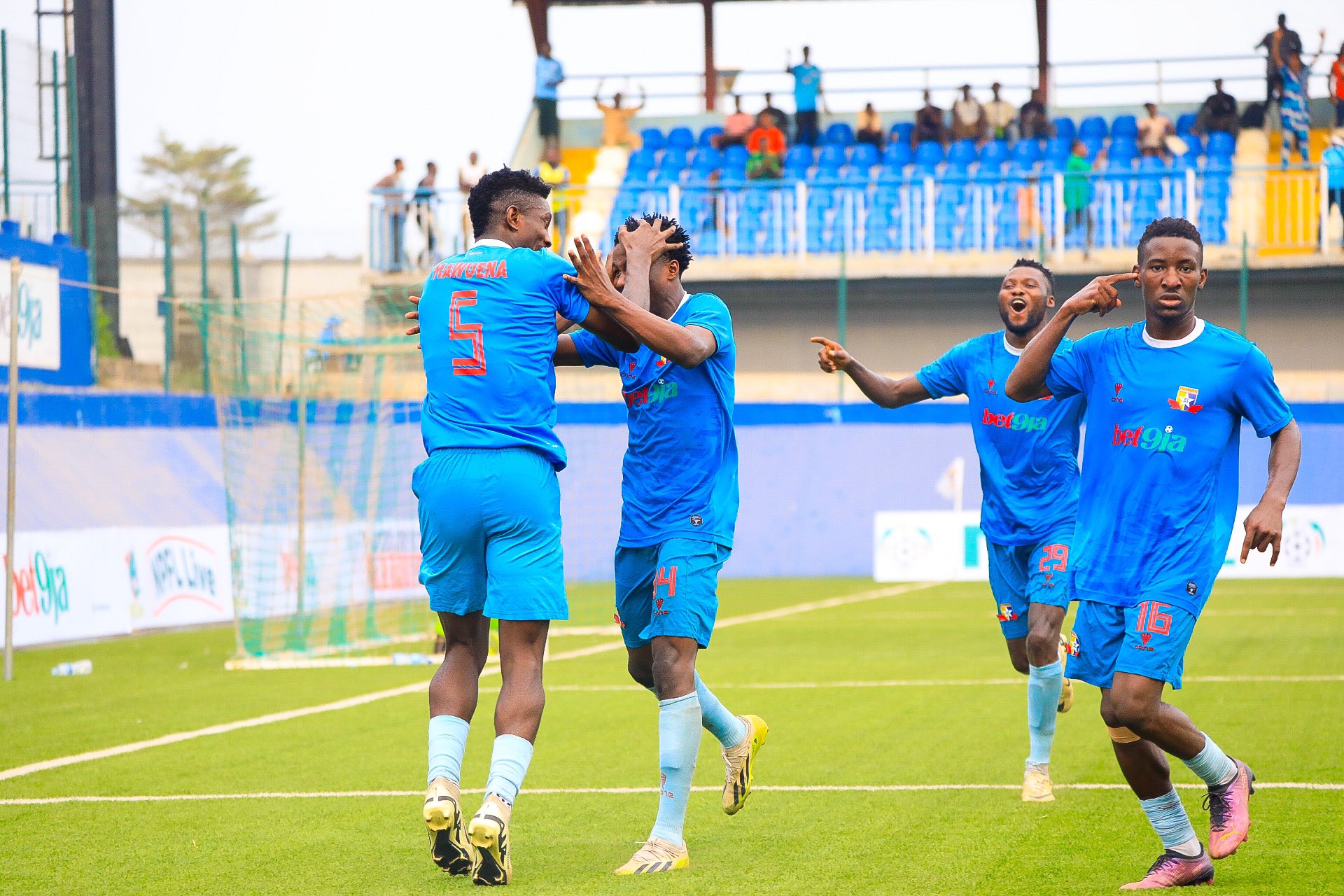 Remo Star fight back to get maximum points against Abia Warriors