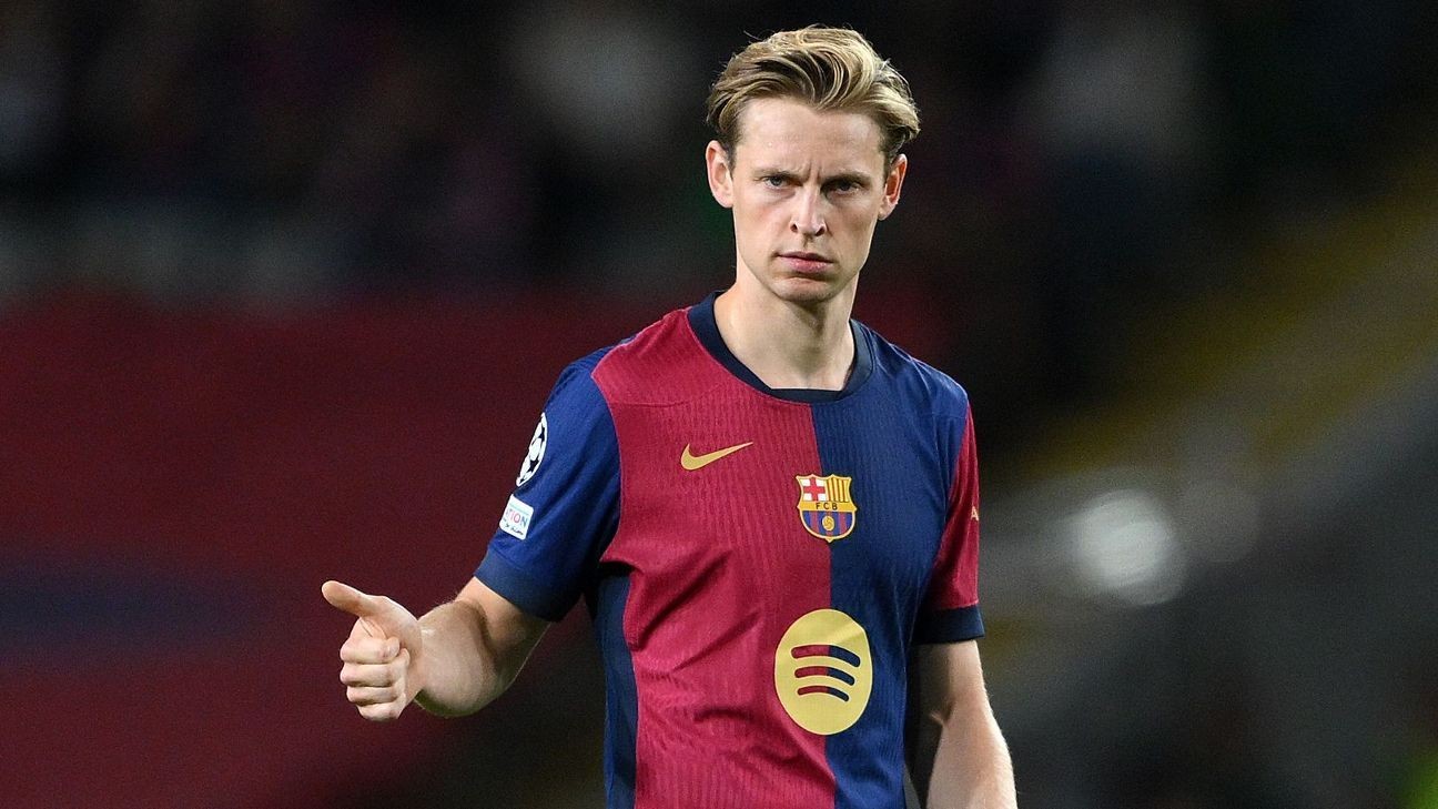 BarÃ§a's De Jong: Lack of trophies disappointing