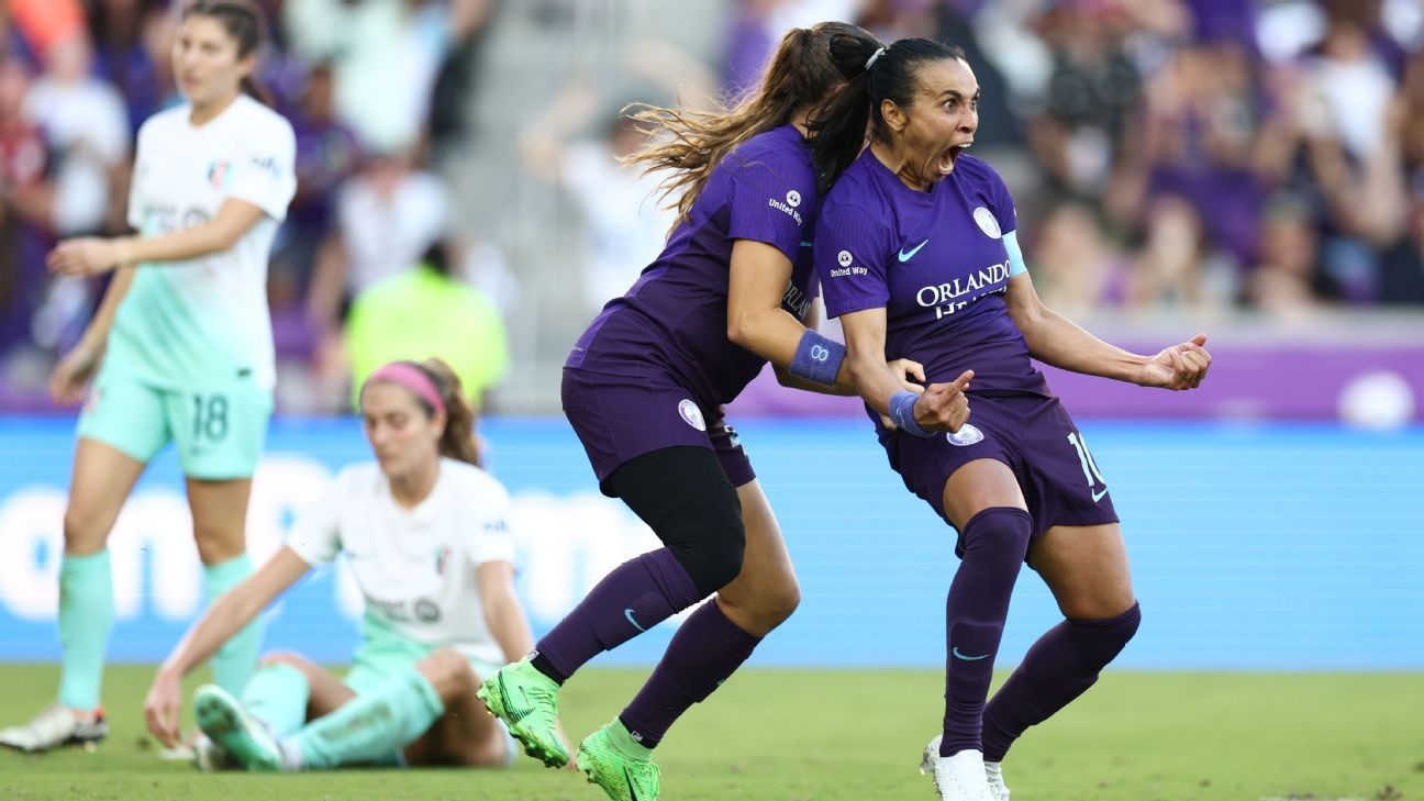 Marta signs 2-year extension with Orlando Pride