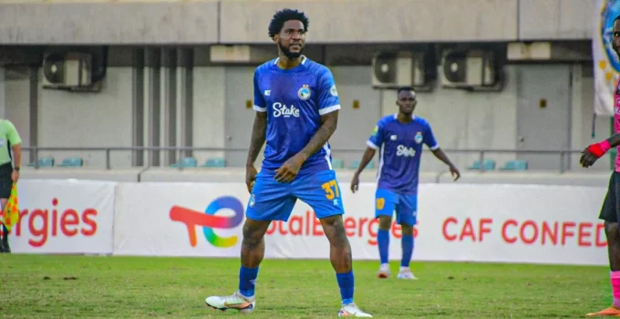 Enyimba striker Brown Ideye rallies team ahead of must-win clash against Zamalek