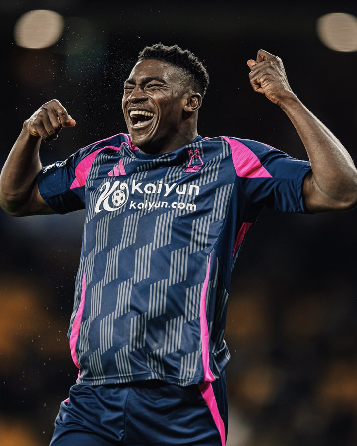 EPL: Taiwo Awoniyi on target as Forest record historic six wins in a role