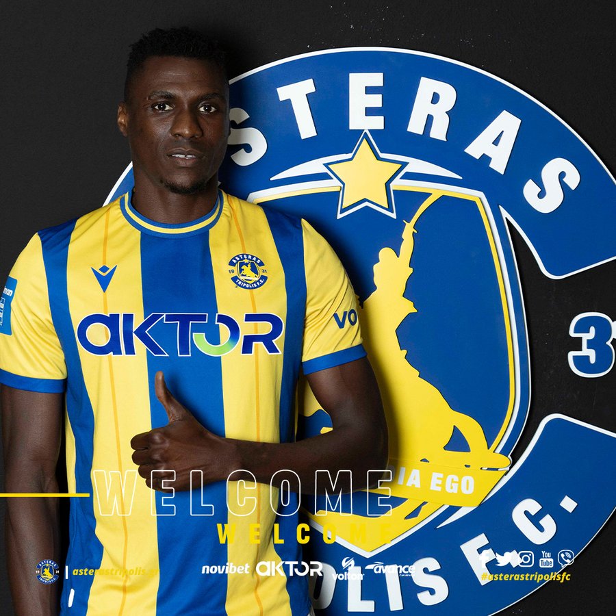 Ekerette Udom moves to Asteras Aktor Tripolis on loan from Valencia