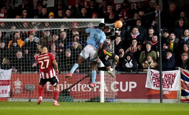 Taiwo Awoniyi sustains a broken nose