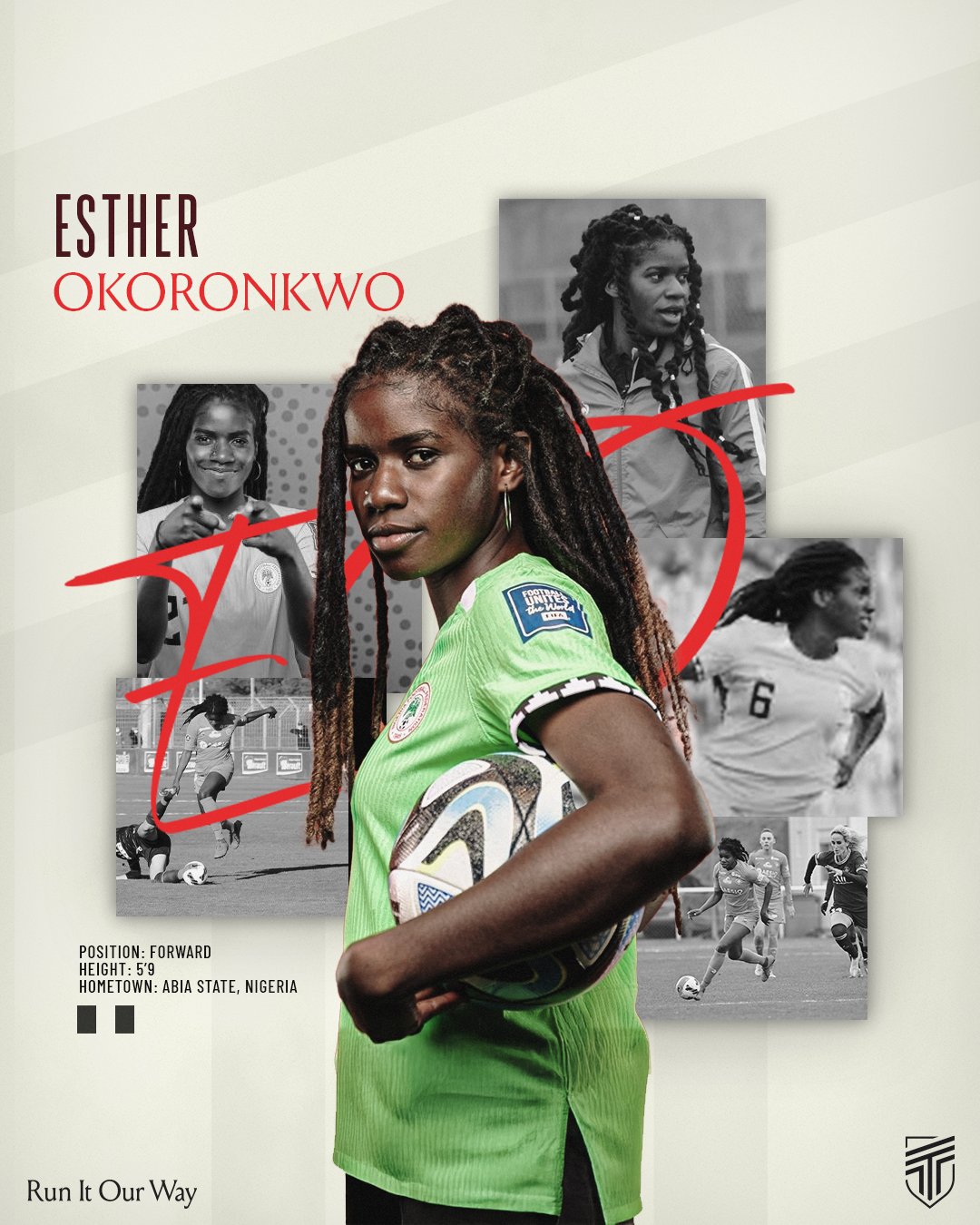 Super Falcons forward Esther Okoronkwo joins AFC Toronto